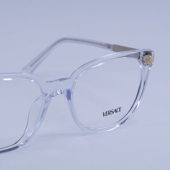 Versace VE3242A 148 Eyeglasses Crystal 54mm Cat Eye Frame - Picture 5 of 10